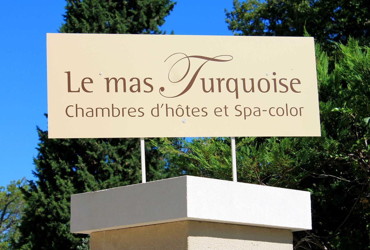 Le Mas Turquoise, B&B Spa-Color Inclus Bédarrides Kültér fotó